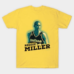 reggie miller retro T-Shirt